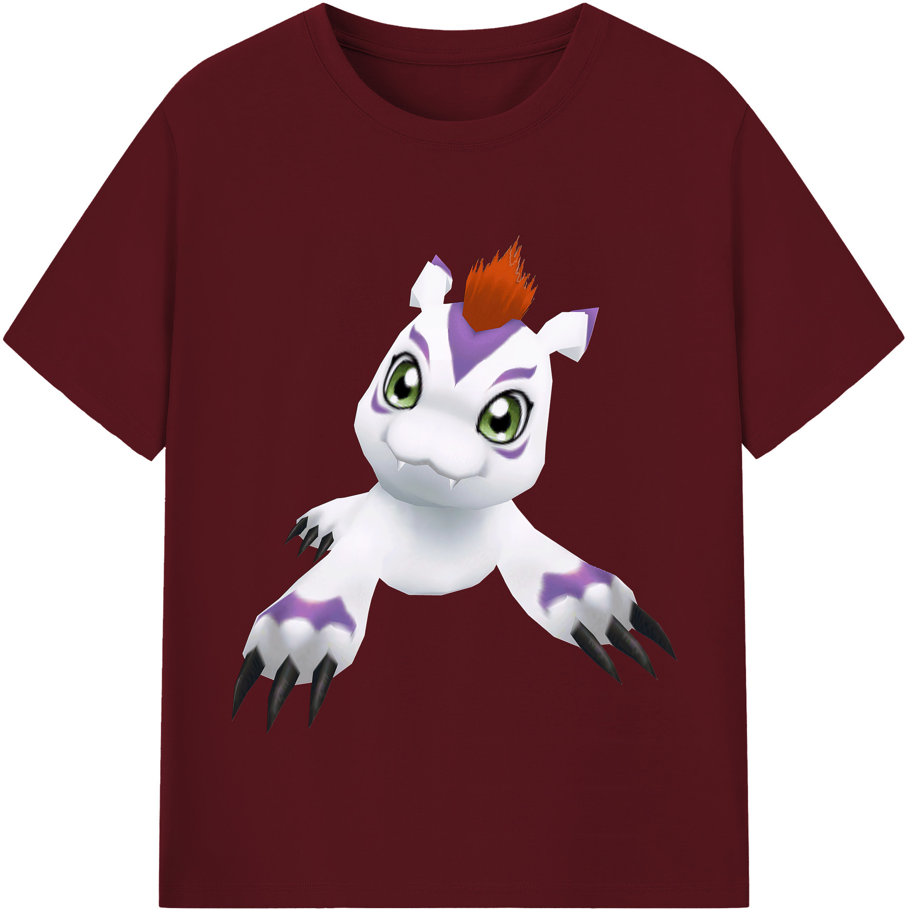 （画像用） Digimon デジタルモンスター/デジモン 綿100％半袖Tシャツ（フロントプリント）